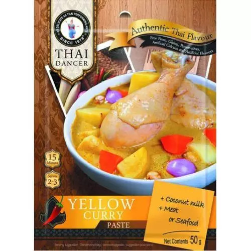 Thai Dancer kari pasta žlutá 50g
