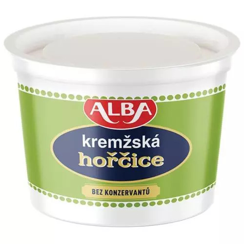 Alba hořčice kremžská kelímek 100g