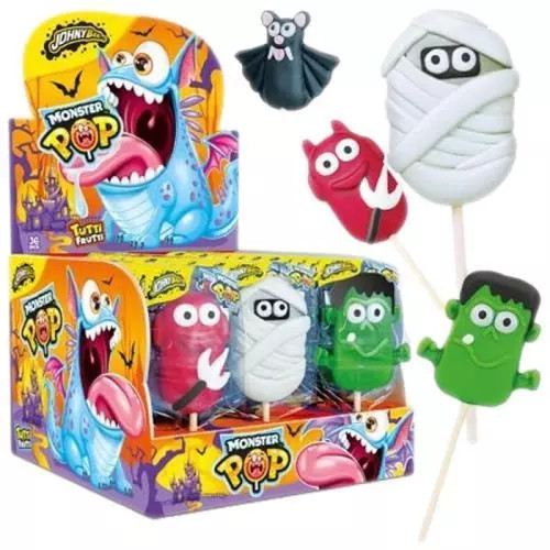 JohnyBee lízátko monster pop /36/ 35g