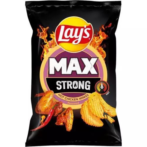 Lays strong hot wings 55g