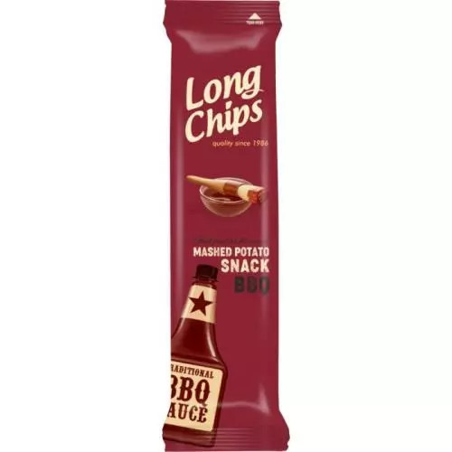 LongChips bramborový snack bbq 75g