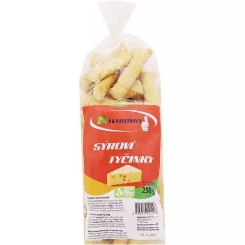 Návykovky sýrové tyčinky 250g