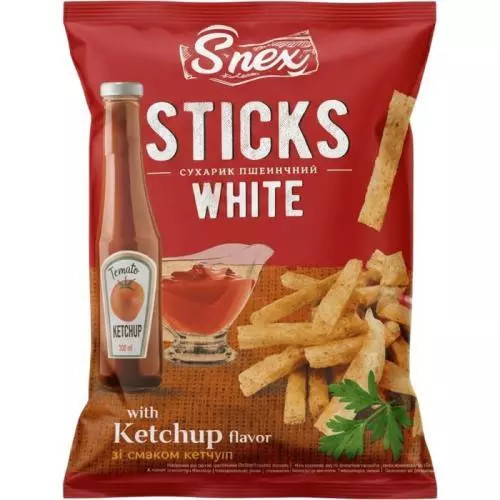 Snex snack sticks ketchup 60g (UKR)