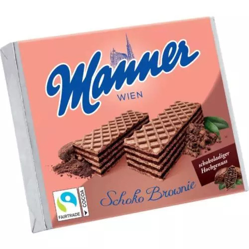 Manner oplatky schoko brownie 75g