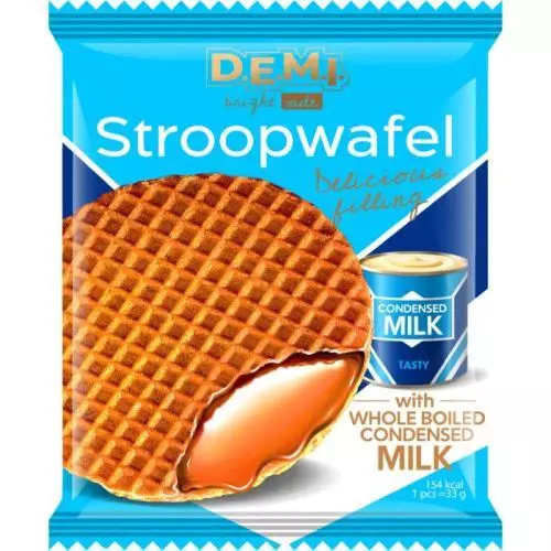 Saleks stroopwafel condensed milk 33g (UKR)