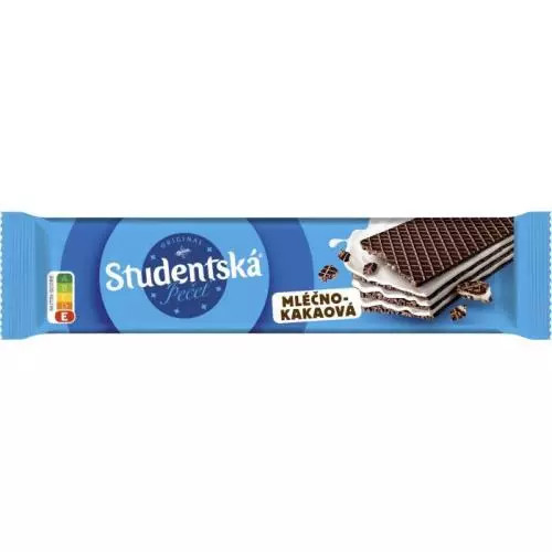 Studentská Pečeť oplatky mléčno-kakaová 30g