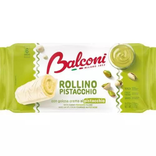Balconi rollino pistáciové 222g
