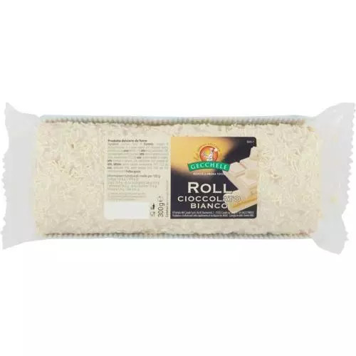 Gecchelle italská roláda bílá čokoláda 300g