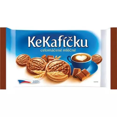 Ke Kafíčku sušenky celomáčené mléčné 145g