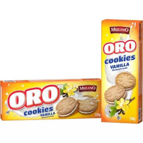 Mulino cookies oro vanilla 130g