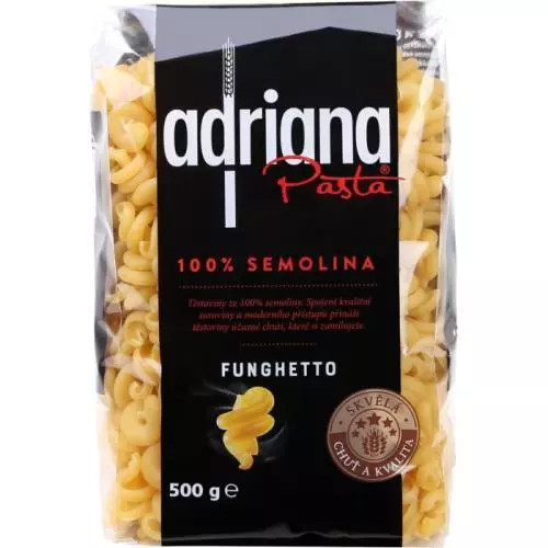 Adriana těstoviny semolinové spirály 500g