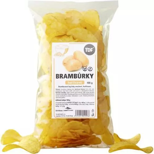 TDF brambůrky hořčicové 100g