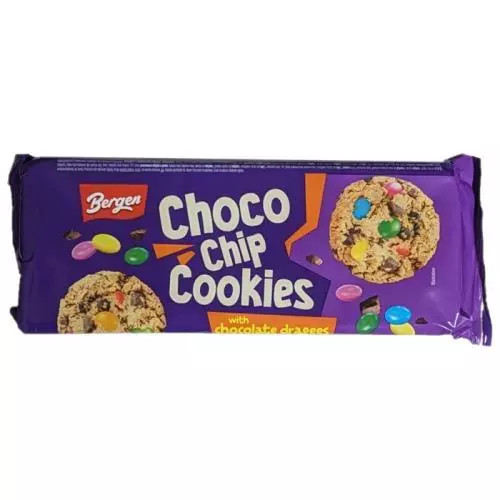 Bergen cookies chocochip with hazelnuts 85g