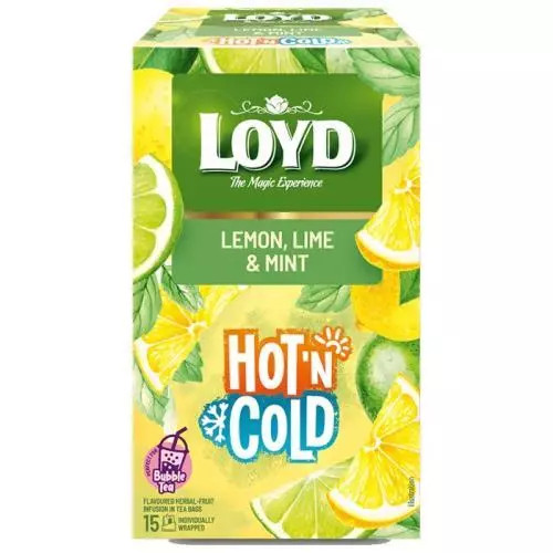 Loyd Tea hot&cold citrón limetka 30g