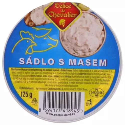 Delice de Chevalier sádlo s masem 125g