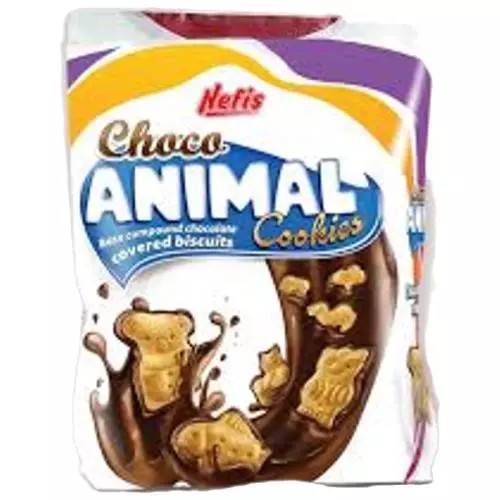 Nefis animal cookies choco 200g