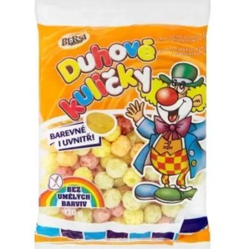 Bersi snack kuličky s ovocnými příchutěmi 120g