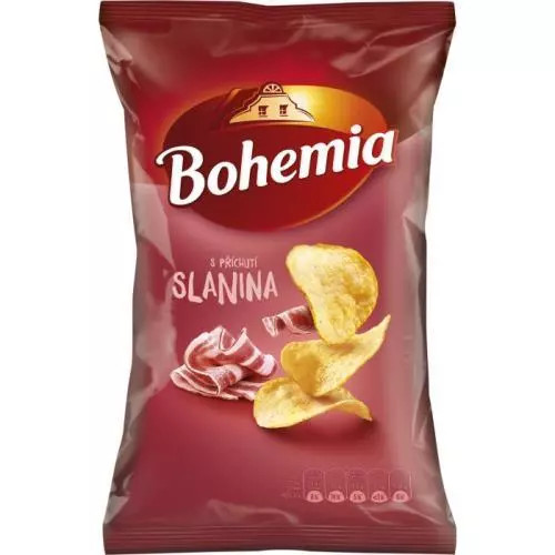 Bohemia chips moravská slanina 140g