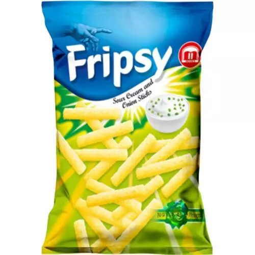 Fripsy crispy tyčinky sour cream onion 120g