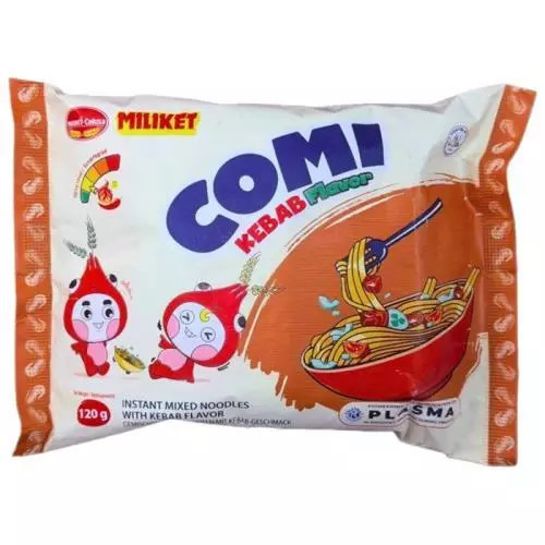MILIKET instantní nudle comi kebab 120g
