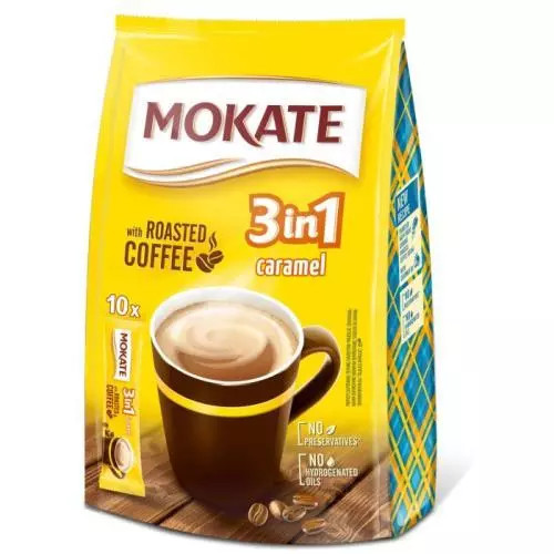 Mokate 3in1 caramel bag10 170g