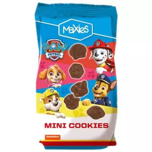 Maxies sušenky pawpatrol mini choco 100g