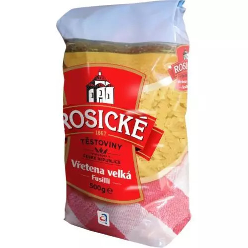 Rosické těstoviny fusilli 500g