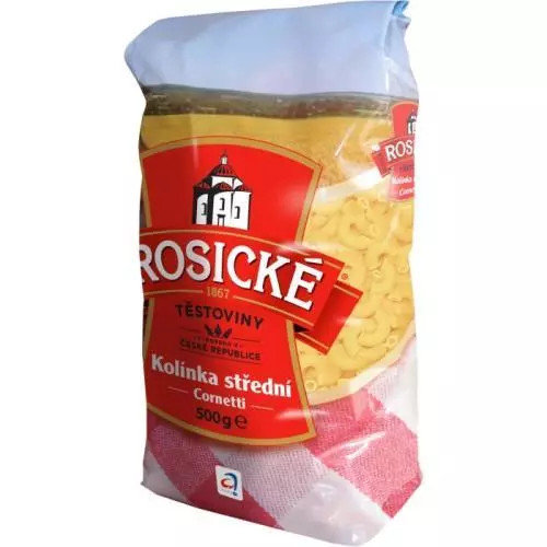 Rosické těstoviny kolínka 500g