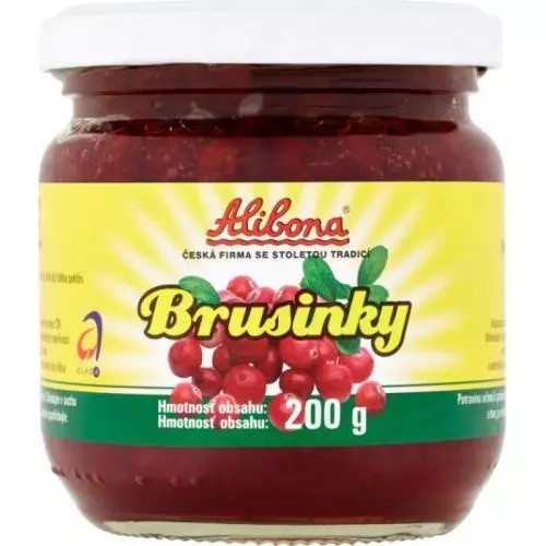 Alibona kompot brusinkový 200g