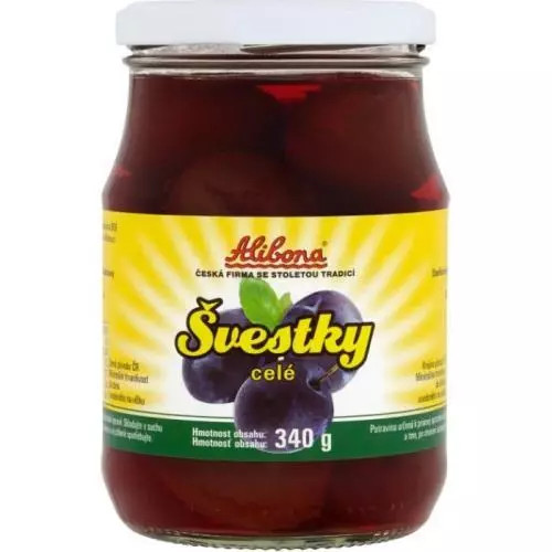 Alibona kompot švestkový 340g
