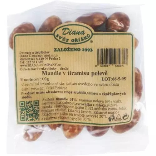 Diana mandle tiramisu 100g