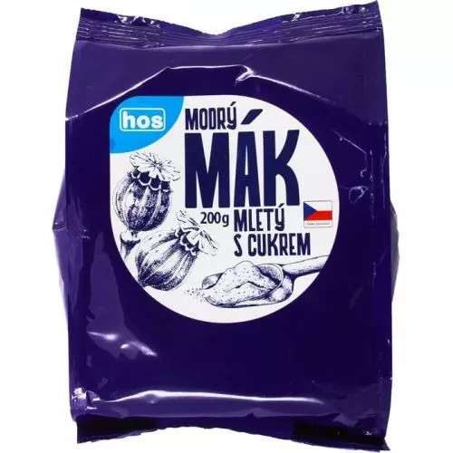 HOS mák modrý mletý ochucený 200g