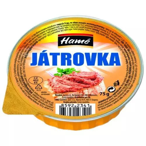 Hamé paštika játrovka 75g