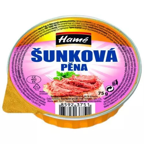 Hamé paštika šunková pěna 75g