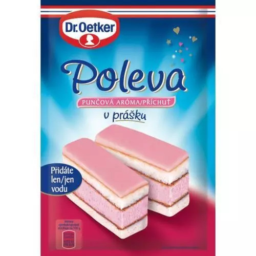 Dr. Oetker poleva punčová příchuť 100g
