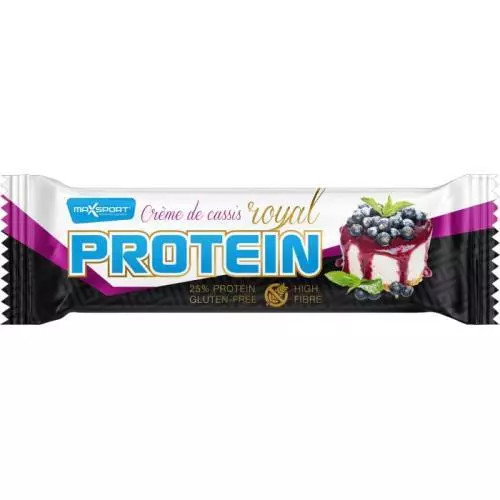 MaxSport tyčinka proteinová creme de cassis 60g