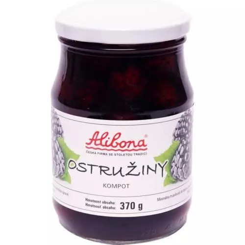 Alibona ostružiny kompot 370g