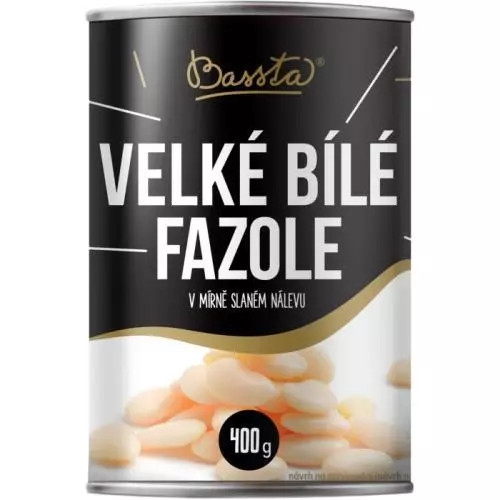 Bassta fazole bílé velké eo 400g