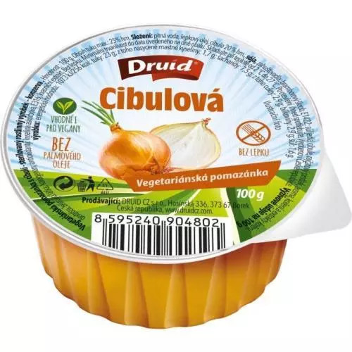 Druid vegetariánská pomazánka cibule 100g