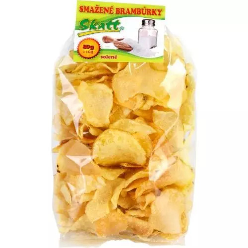 Skatt smažené brambůrky solené 80g 10g