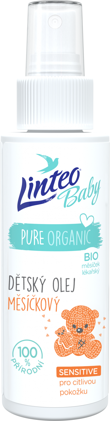 Dětský olej měsíčkový Linteo Baby – 100 ml