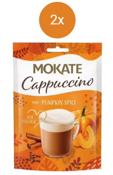 Mokate cappuccino dýňové 2x110g