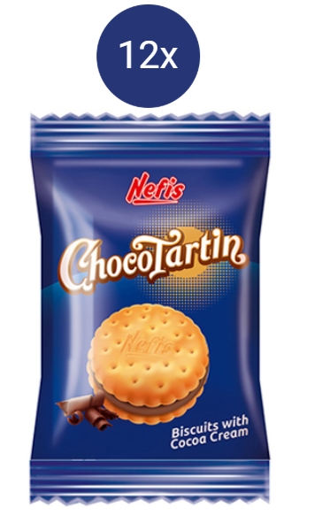 Nefis choco tartin 12x30g