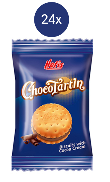 Nefis choco tartin 24x30g