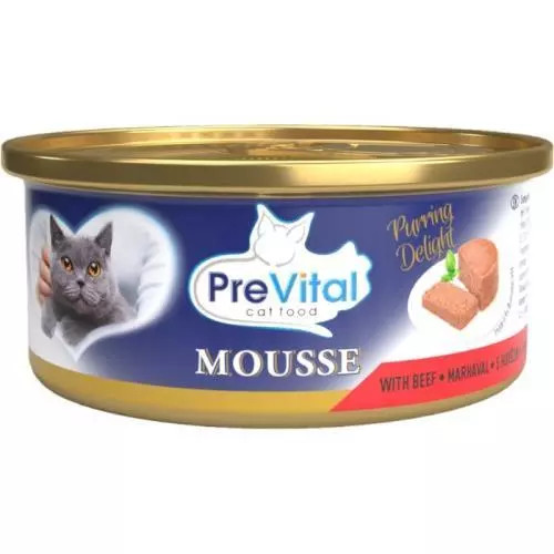 Prevital Mousse konzerva hovězí 85g