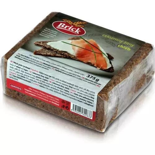 Brick chléb celozrnný žitný 375g