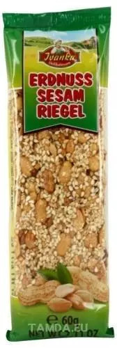 Ivanka tyčinky karamelové sezam   arašídy 60g