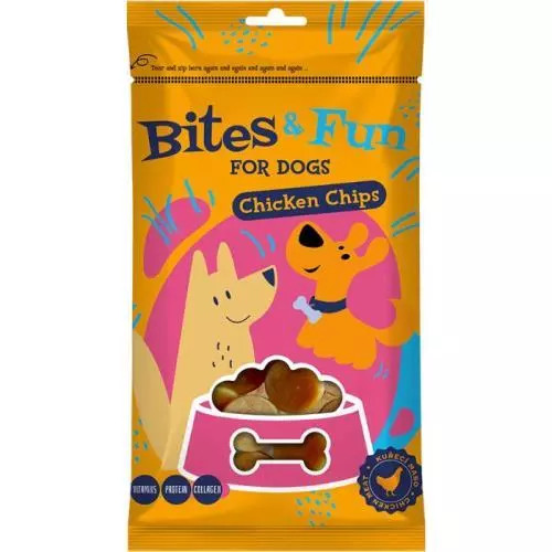 Akinu bitesfun pamlsky chipsy kuřecí 85g