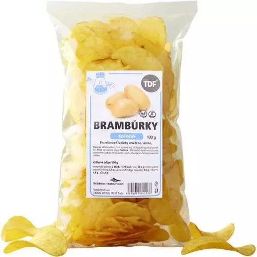 TDF brambůrky solené 100g