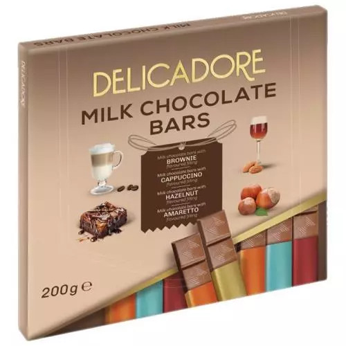 Delicadore čokoláda mix collection 200g